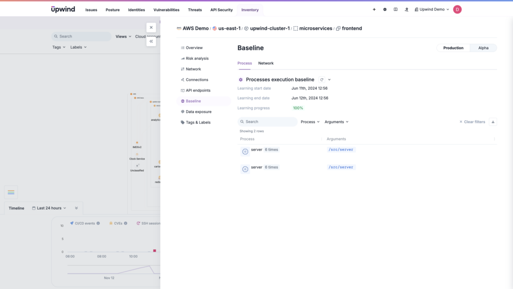 RASP is not the only way to achieve contextual understanding in a runtime environment. A runtime-focused CNAPP with behavioral analysis offers the same prioritization 